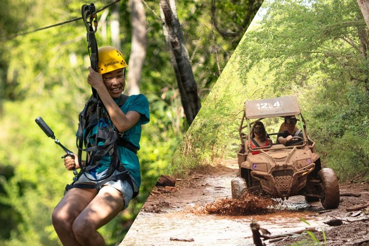 Double the fun with zipline and ATV adventure combo